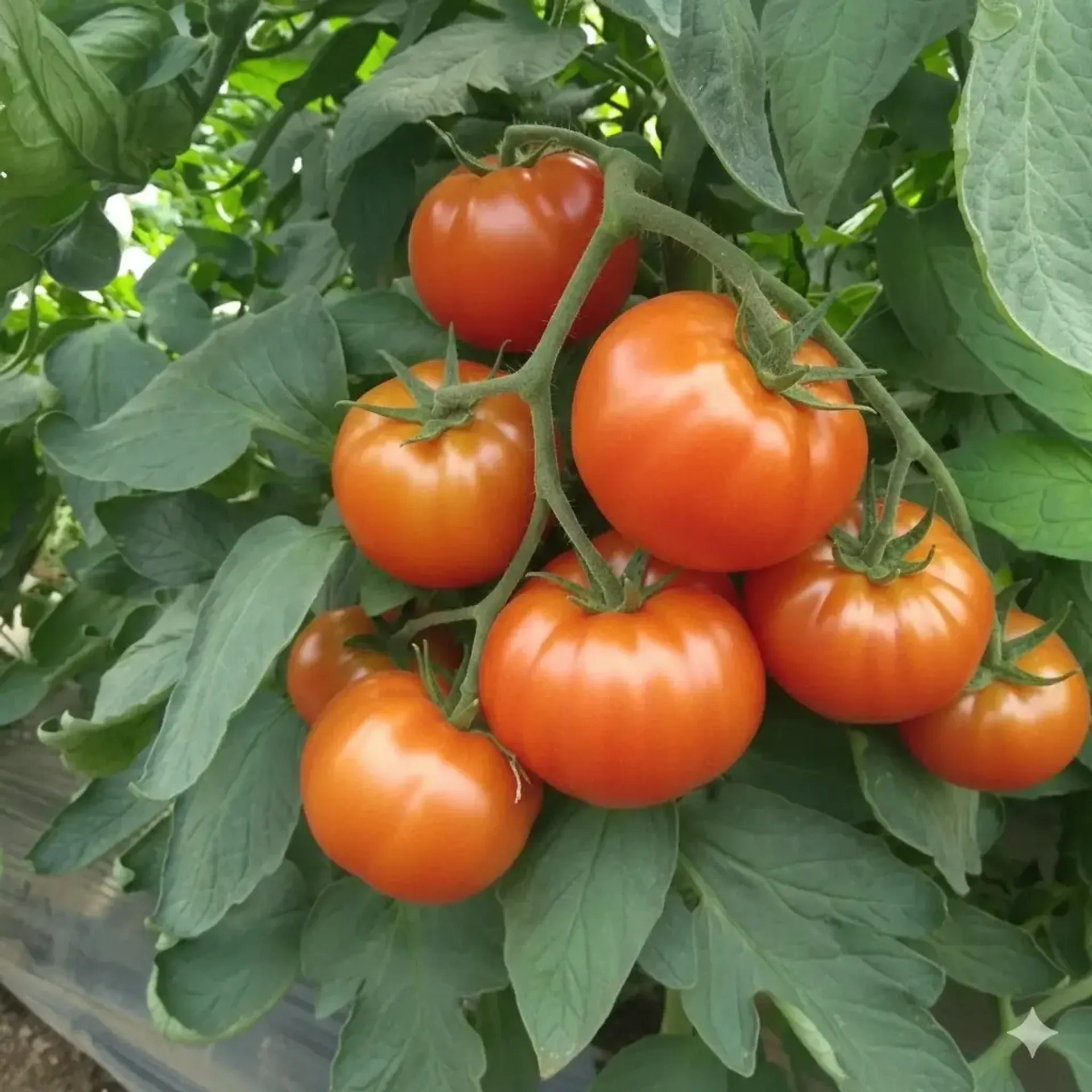 Vista aérea de un campo agrícola moderno y tecnificado